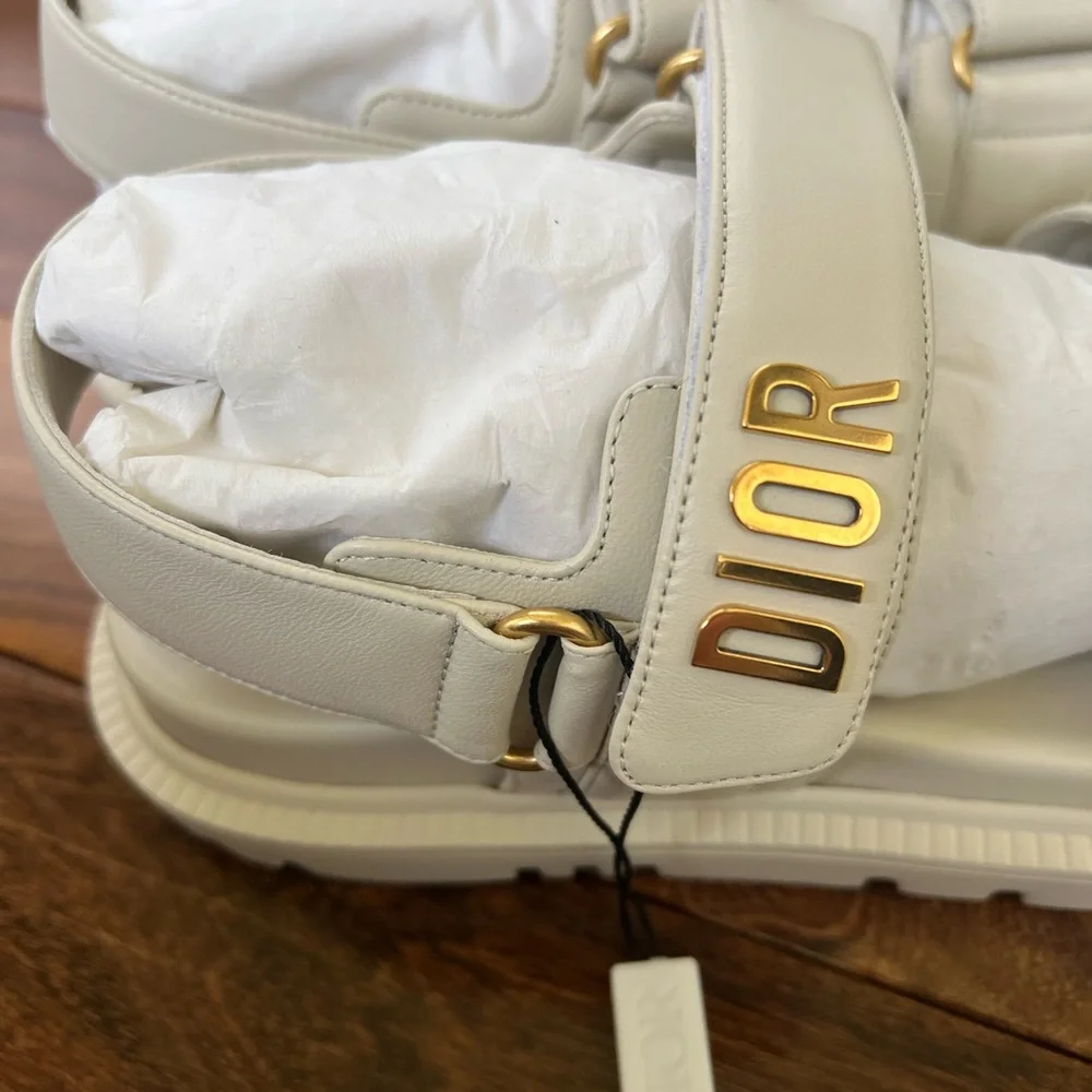 Dior Sandals sand size 9.5 NWT - Picture 4 of 8